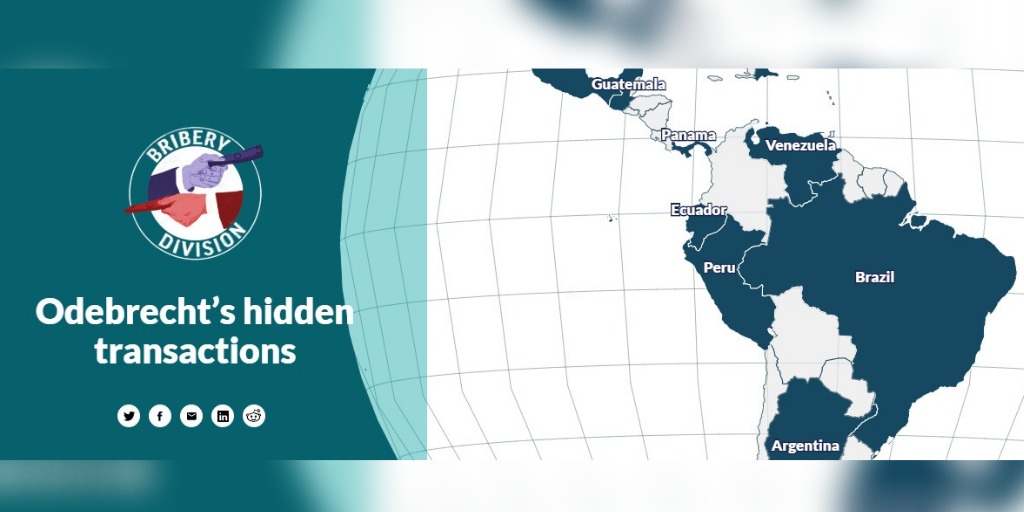 #BriberyDivision: El mapa de las transacciones ocultas de Odebrecht