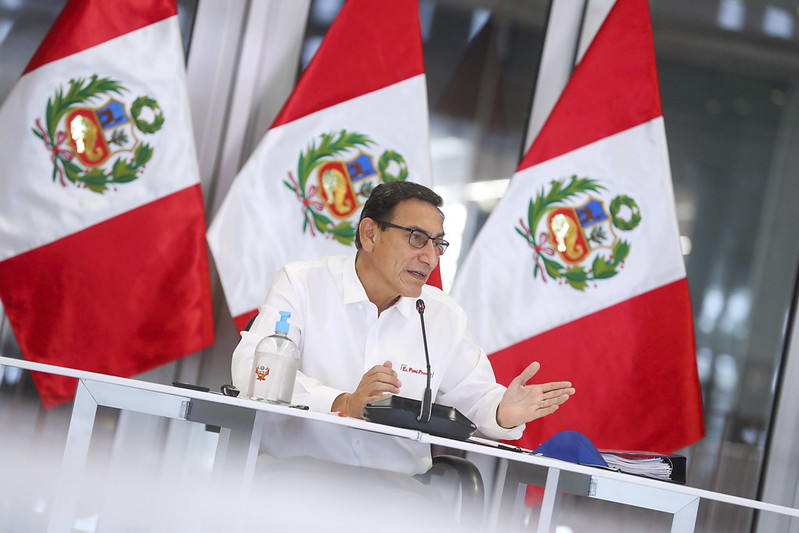 El presidente Vizcarra hizo varios anuncios