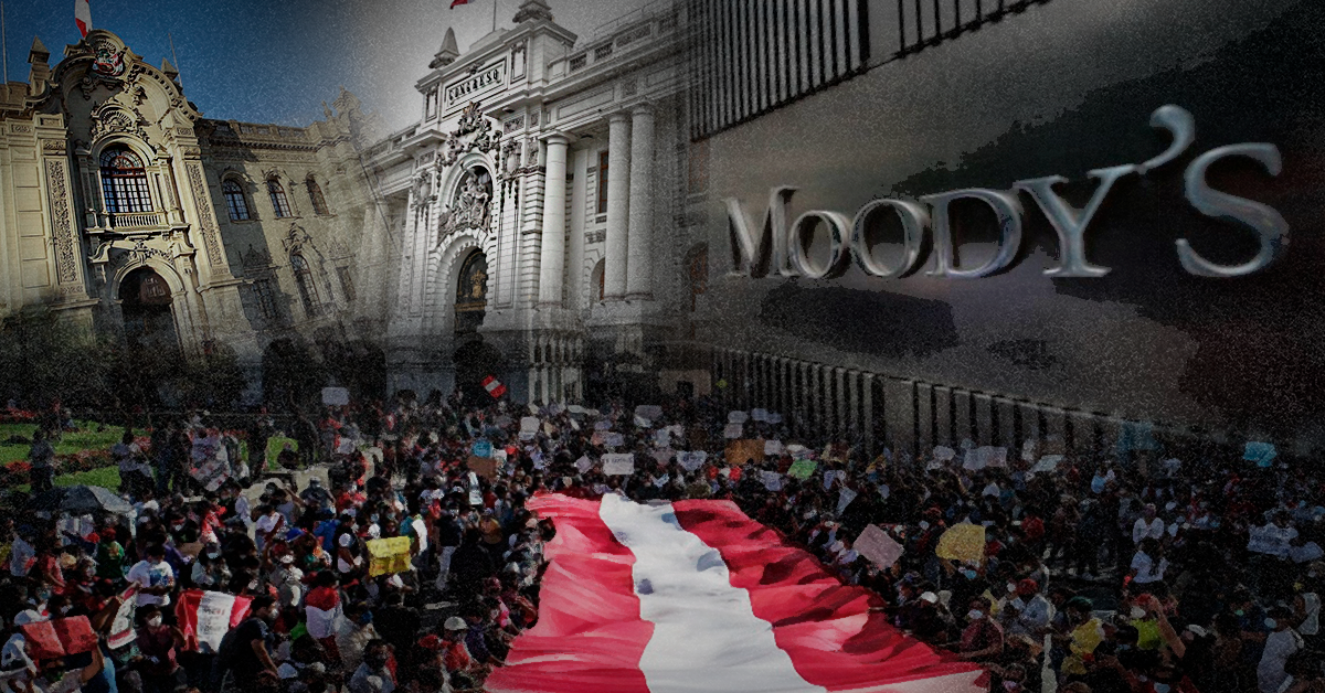 Moody's rebajó la calificación crediticia de Perú