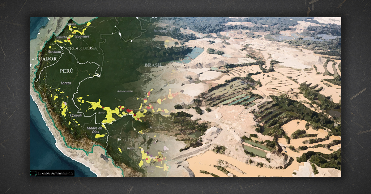 Deforestación y mapas satelitales