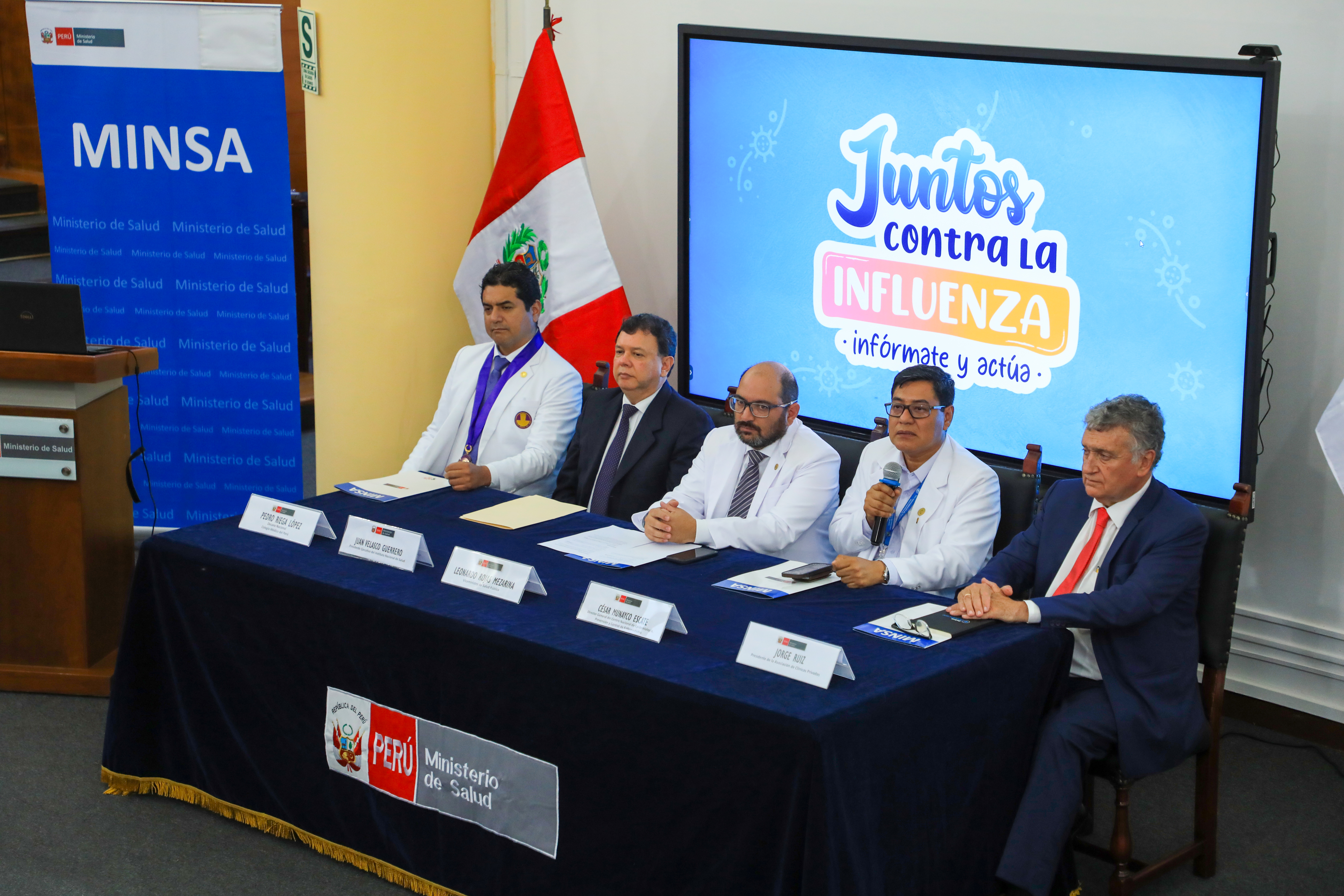 Minsa alerta casos de influenza A H3N2