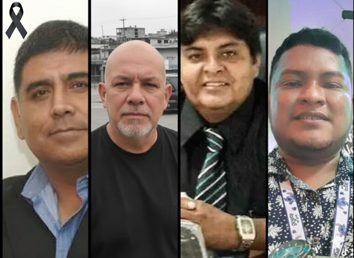 Periodistas asesinados en 2025
