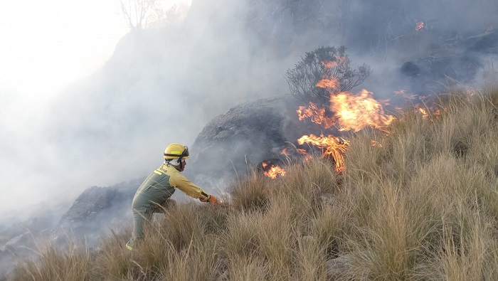 incendio huascarán