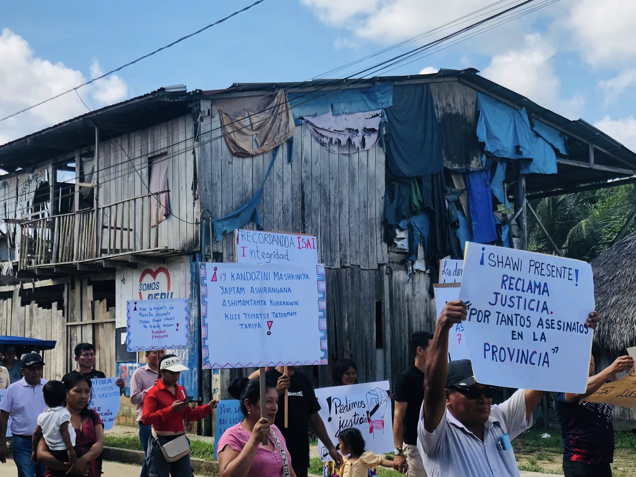 Marcha pueblos originarios