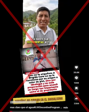 video falso