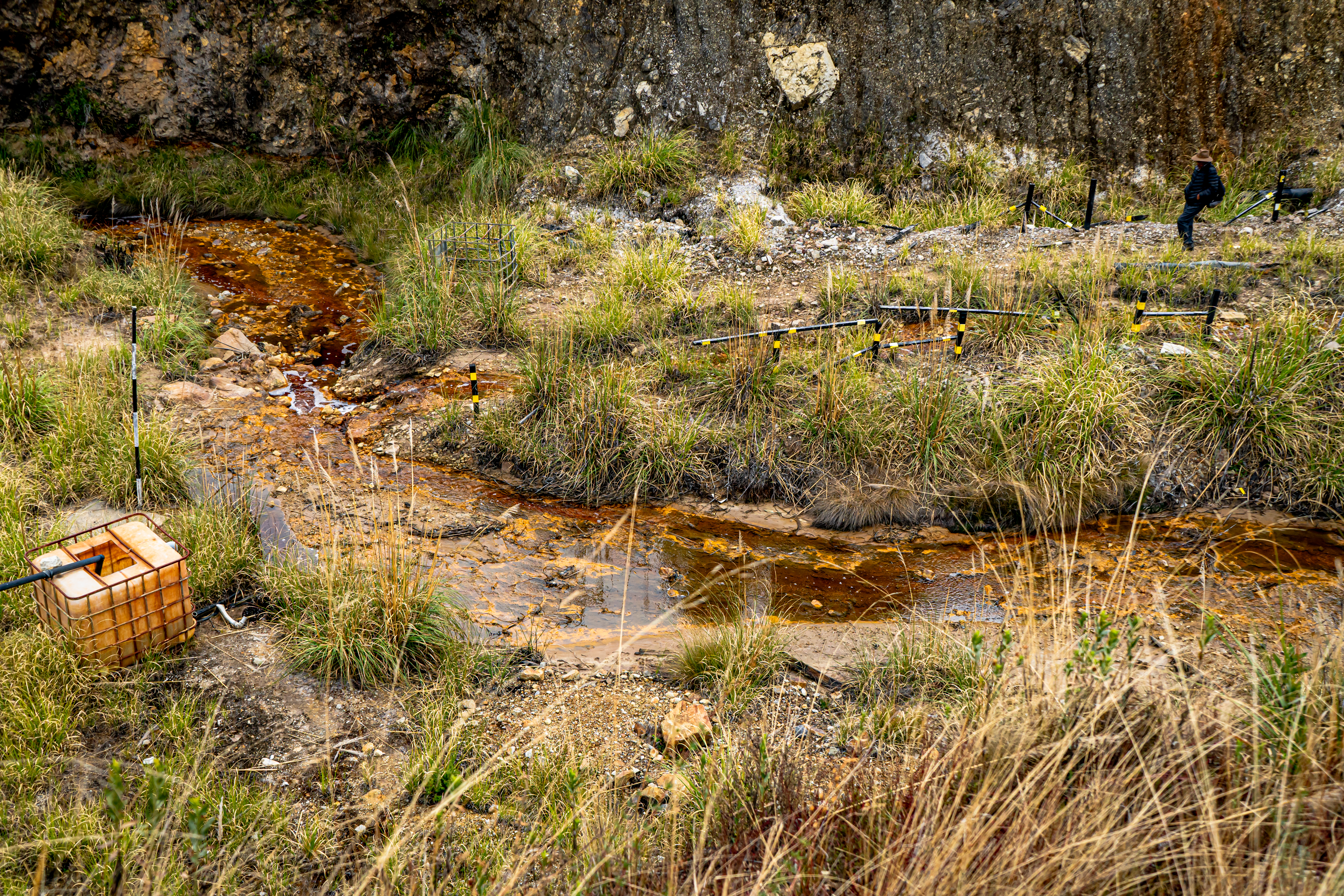 Contaminación del río Ucumal. Foto: Gabriel García.