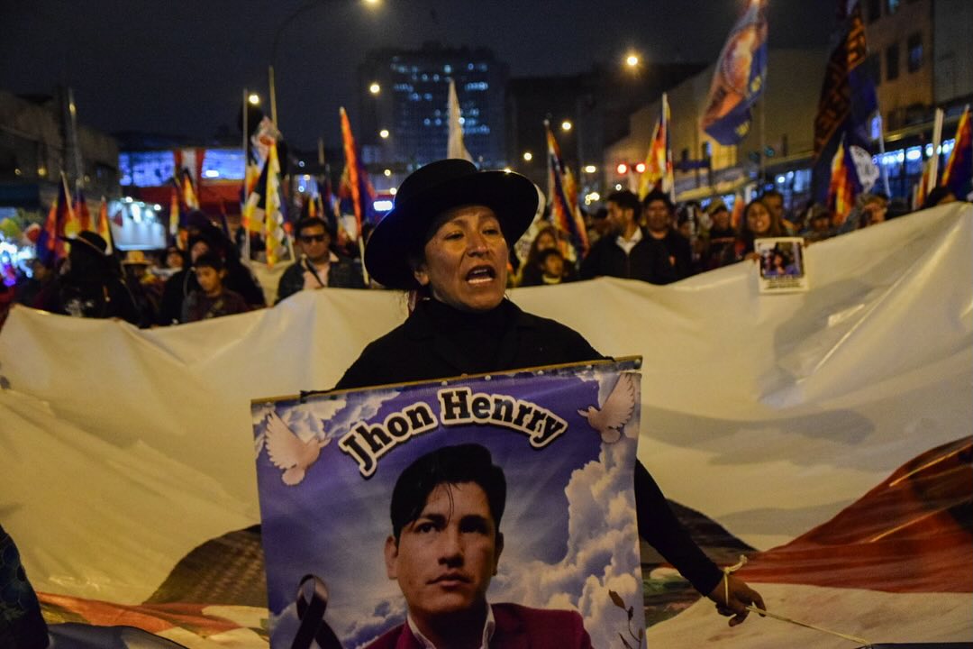 Muertes en protestas