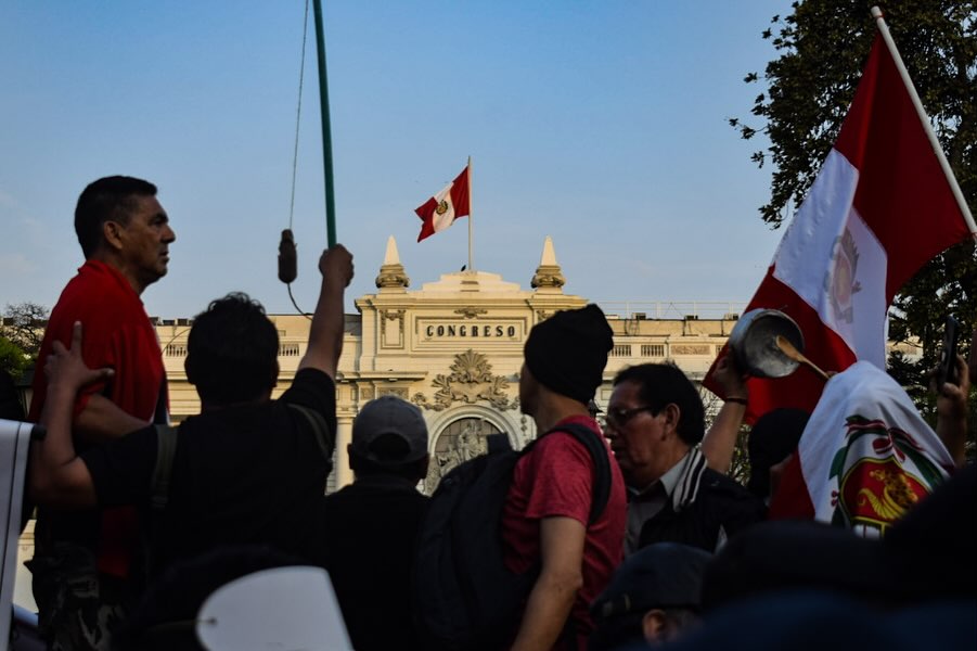 Protestas contra el Congreso 
