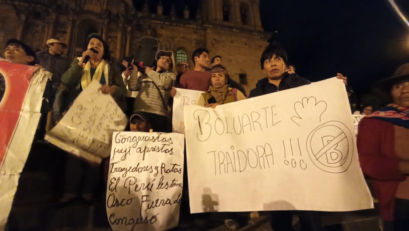 Protesta Cusco