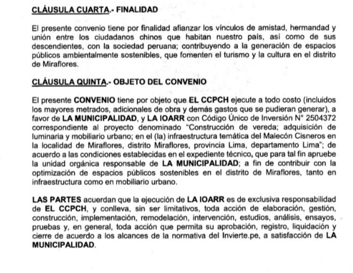 convenio