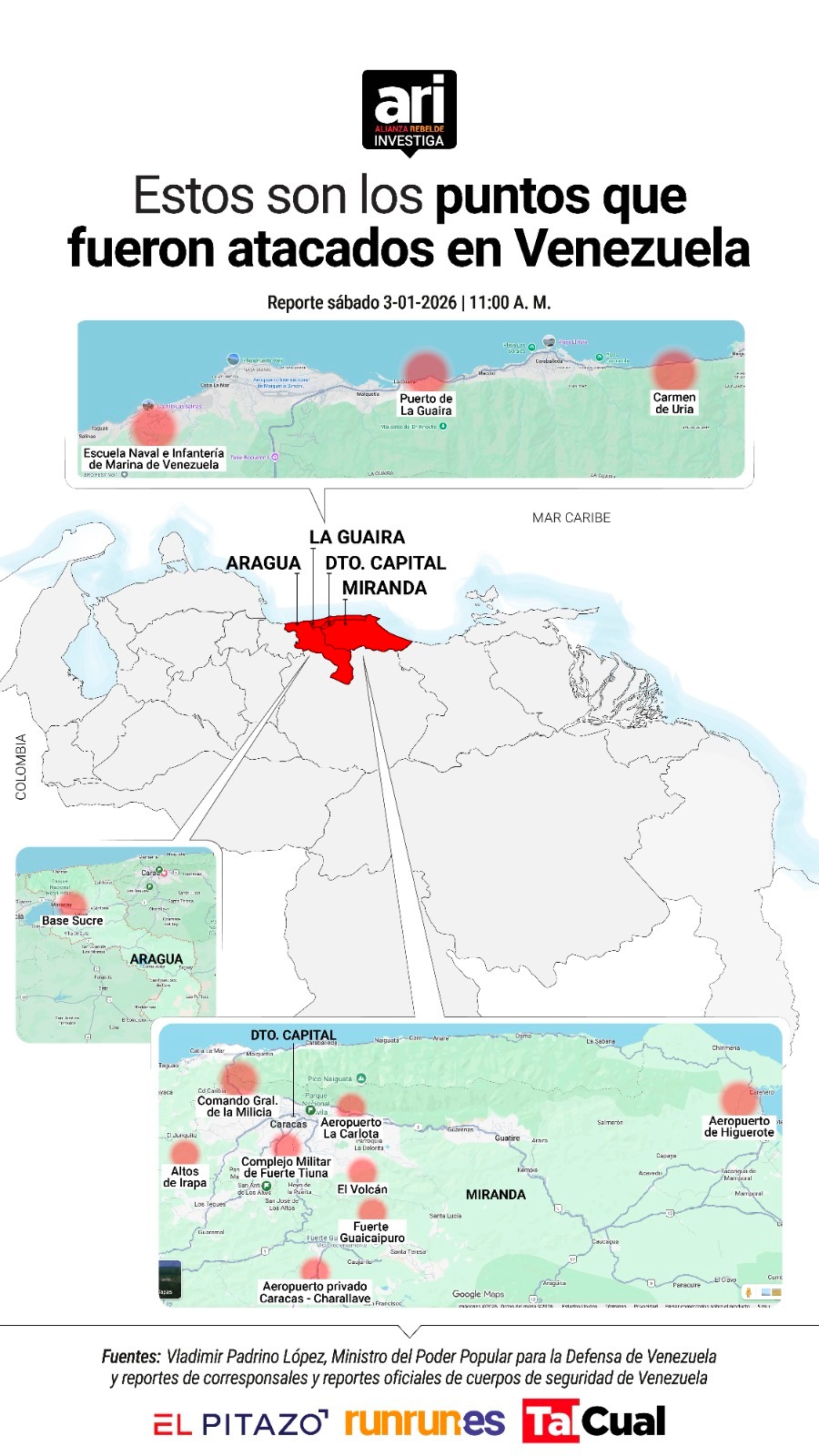 ataque de EEUU en Venezuela