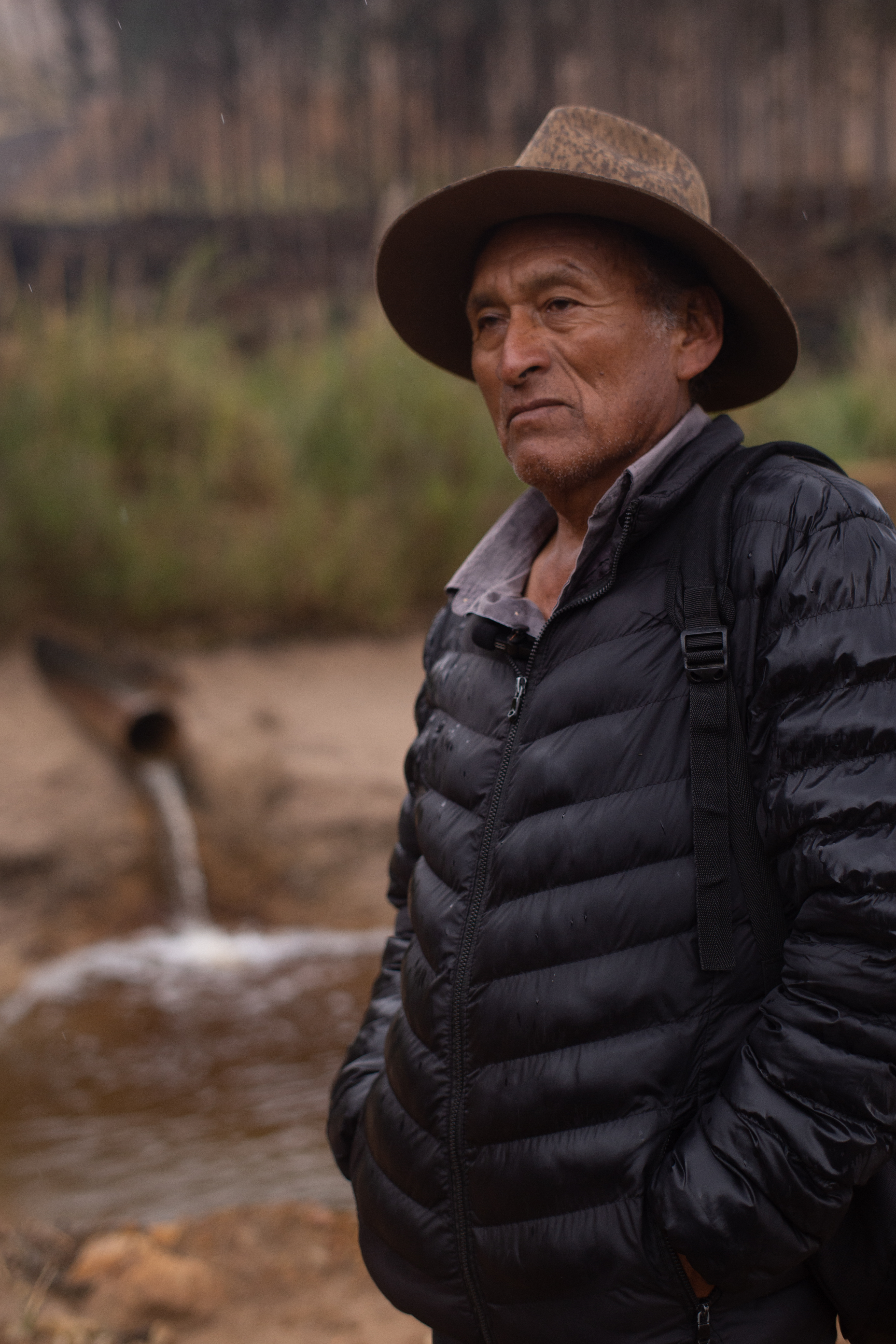 Los plobadores de la zona denuncian daños en el medioambiente. Foto: Gabriel Chacana.