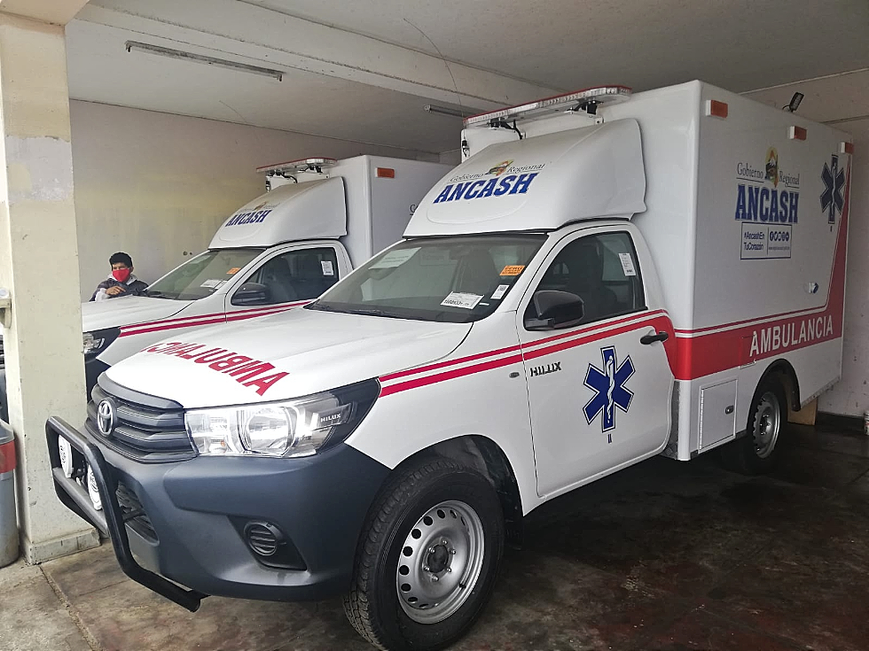 ambulancia región Áncash