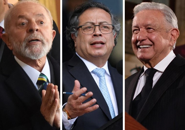 Lula, Petro y AMLO