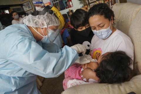 Vacunación contra la difteria