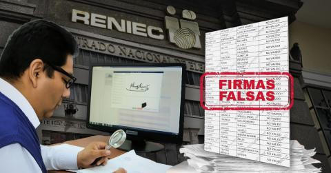 Firmas falsas