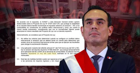 José Jerí y sus proyectos