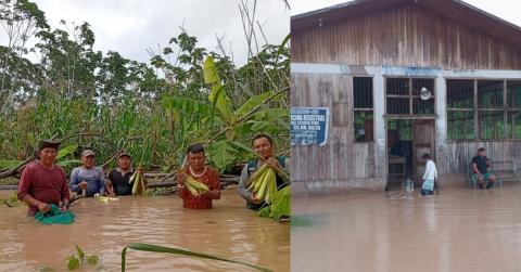 Purús en inundaciones